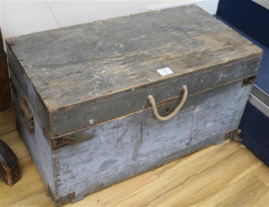 A tool chest and tools W.74cm